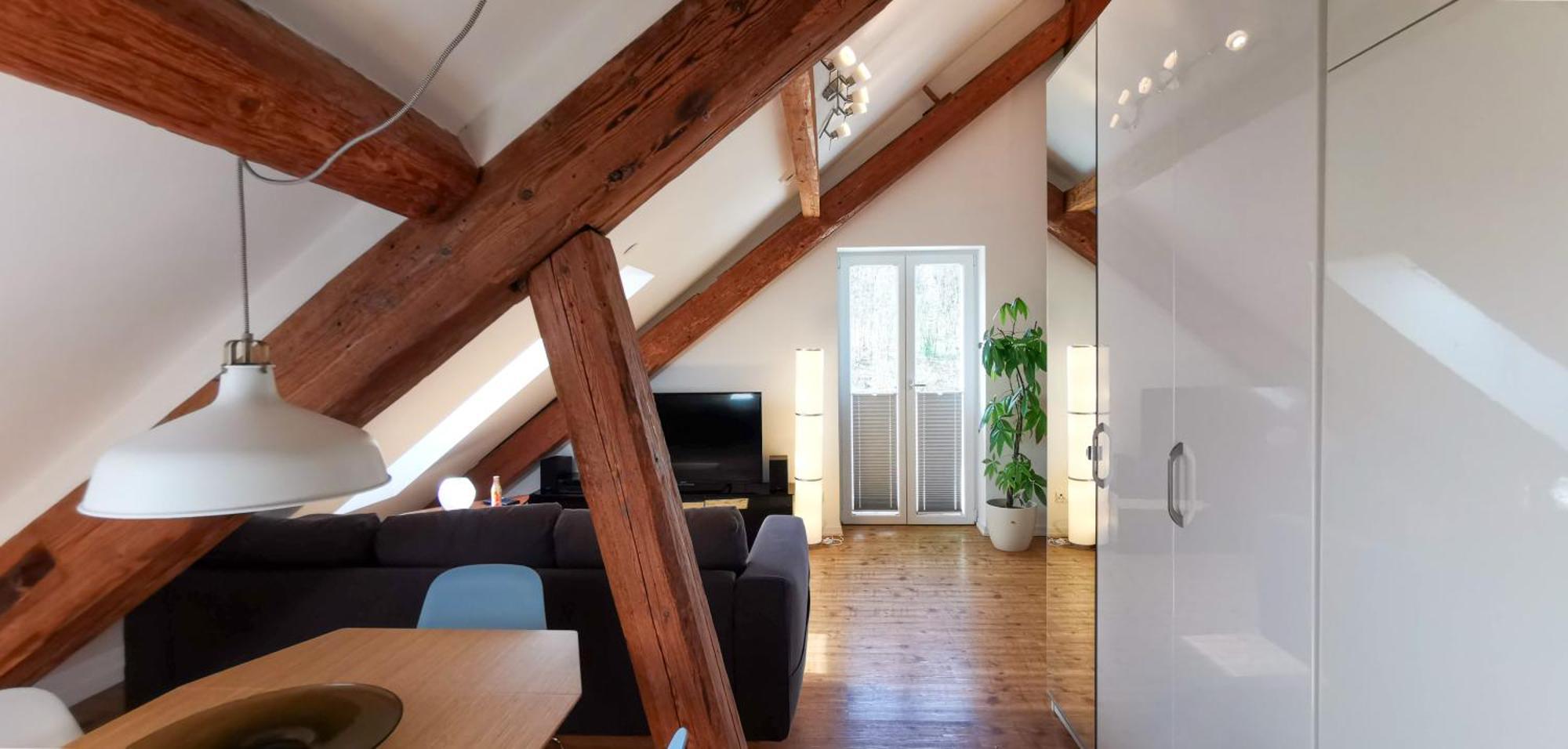 Exklusive Penthouse Wohnung, Nahe Zur Schweiz Klettgau Exteriör bild