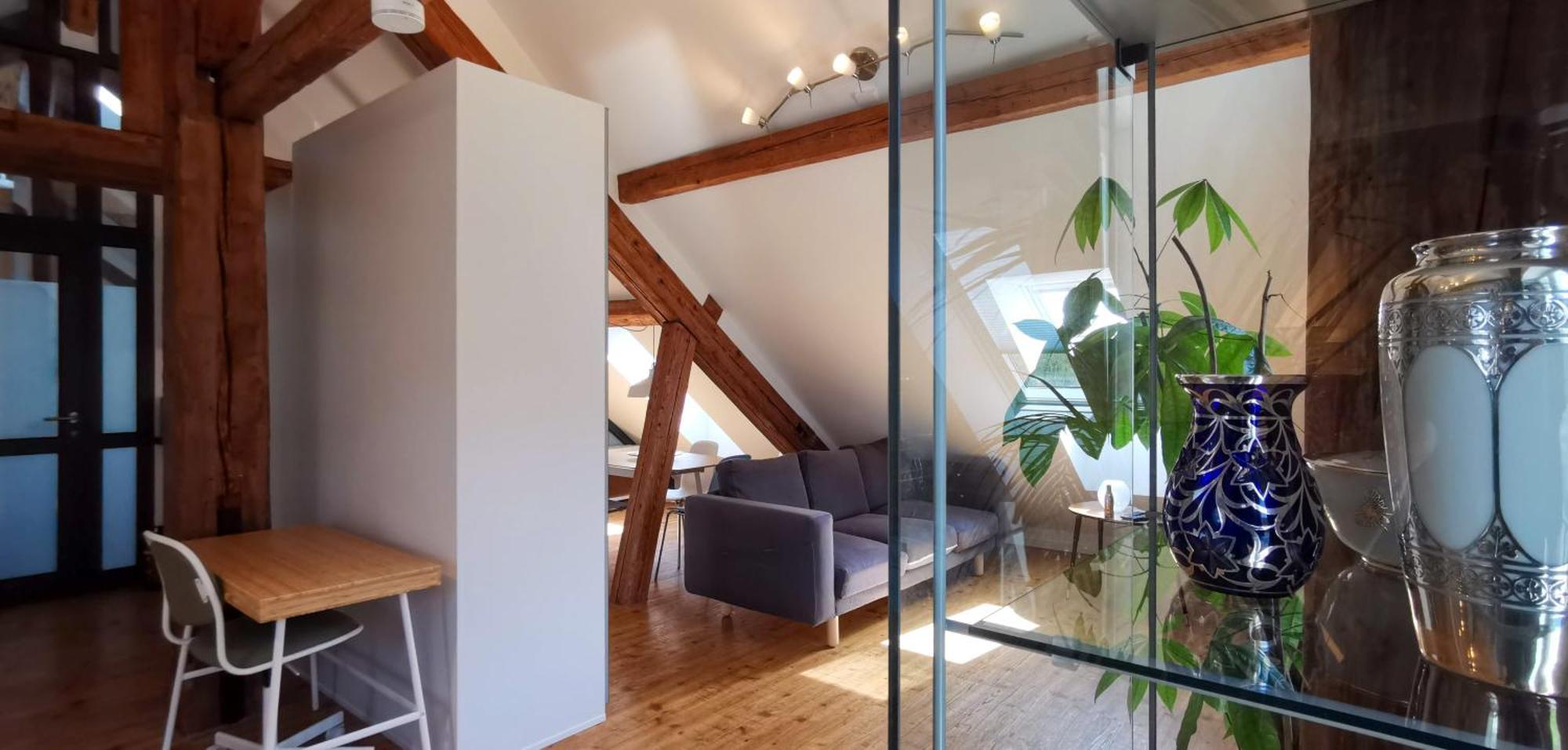 Exklusive Penthouse Wohnung, Nahe Zur Schweiz Klettgau Exteriör bild