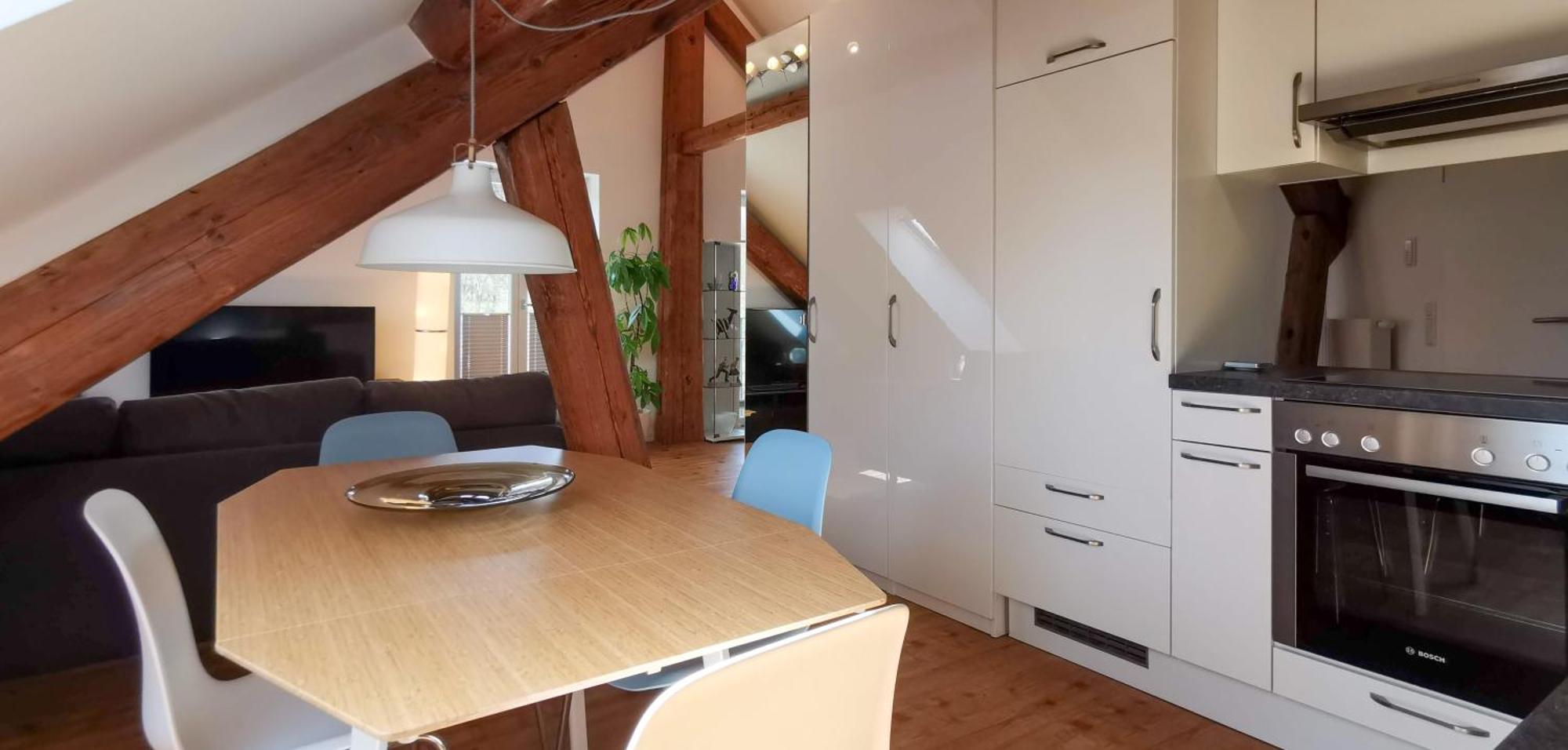 Exklusive Penthouse Wohnung, Nahe Zur Schweiz Klettgau Exteriör bild