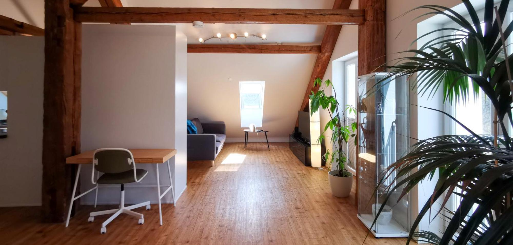 Exklusive Penthouse Wohnung, Nahe Zur Schweiz Klettgau Exteriör bild