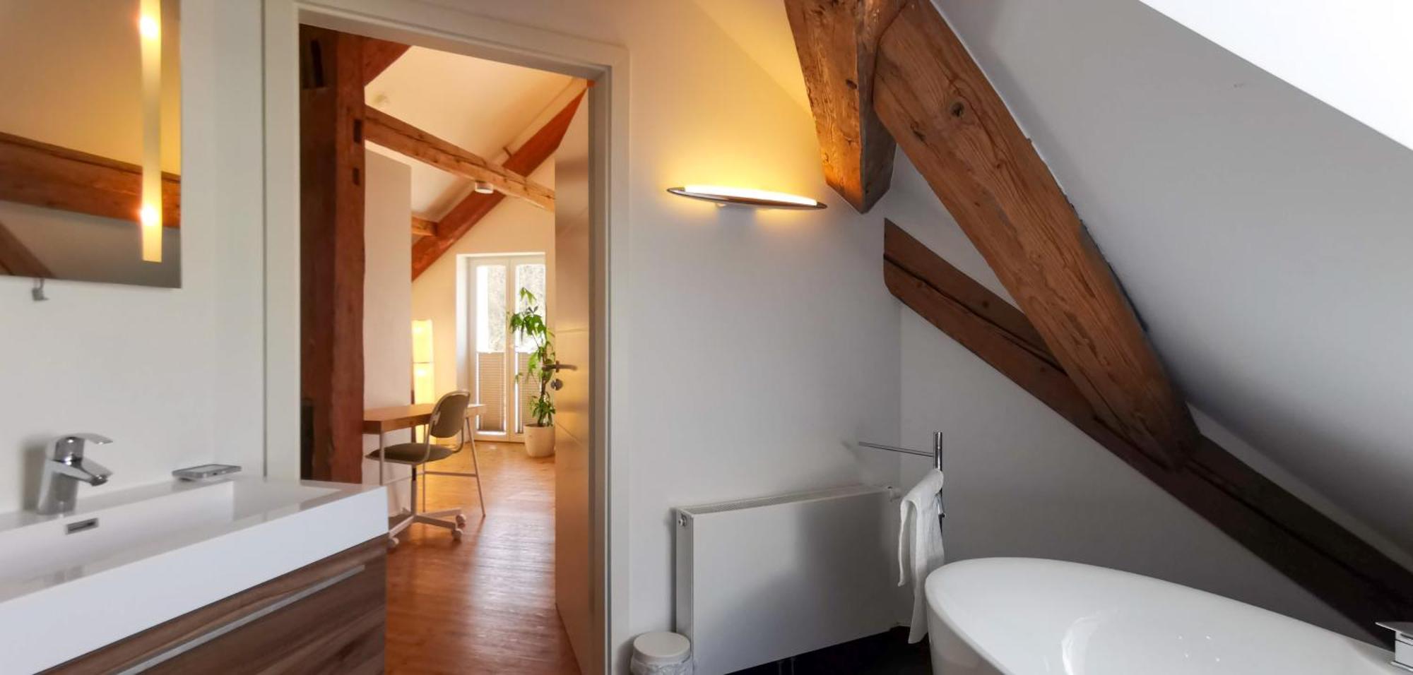 Exklusive Penthouse Wohnung, Nahe Zur Schweiz Klettgau Exteriör bild