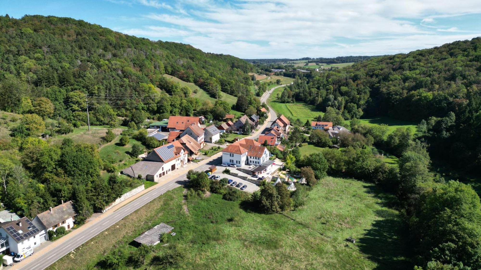 Exklusive Penthouse Wohnung, Nahe Zur Schweiz Klettgau Exteriör bild