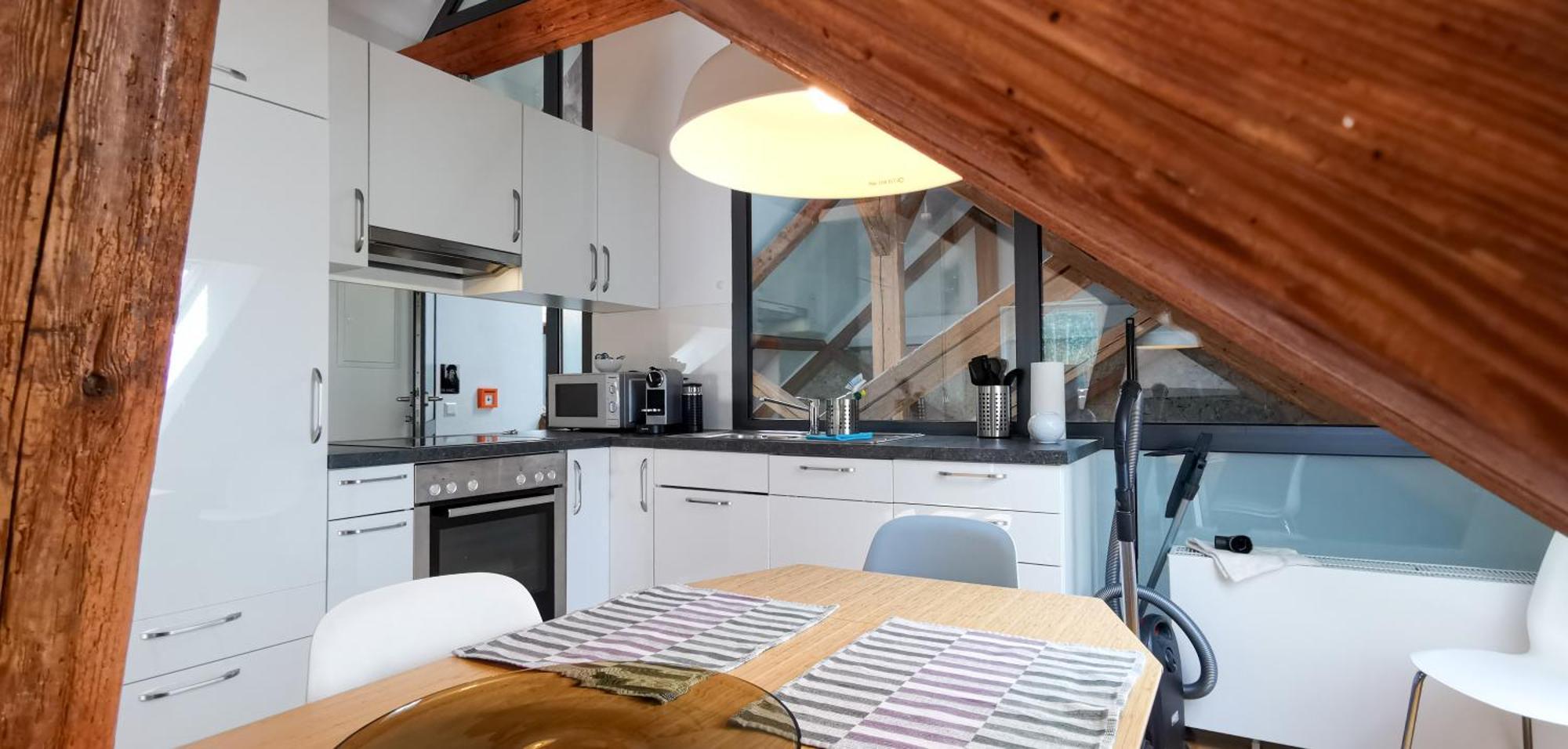 Exklusive Penthouse Wohnung, Nahe Zur Schweiz Klettgau Exteriör bild
