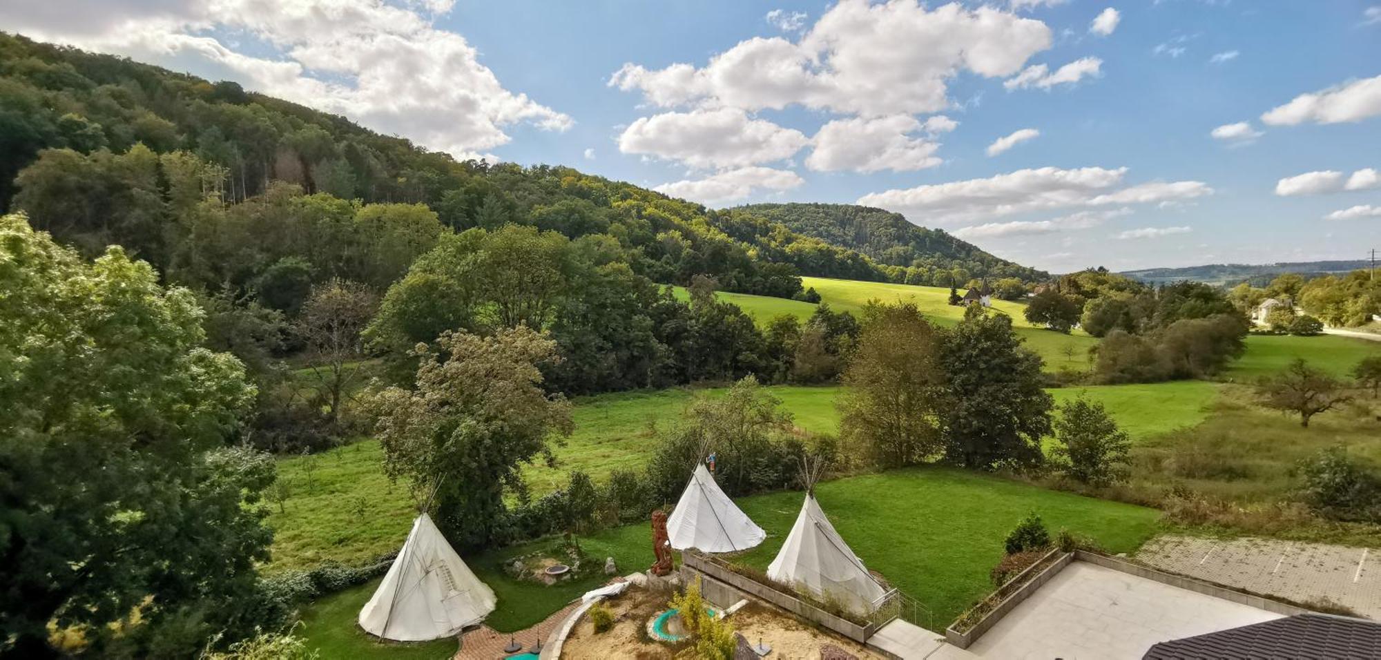 Exklusive Penthouse Wohnung, Nahe Zur Schweiz Klettgau Exteriör bild
